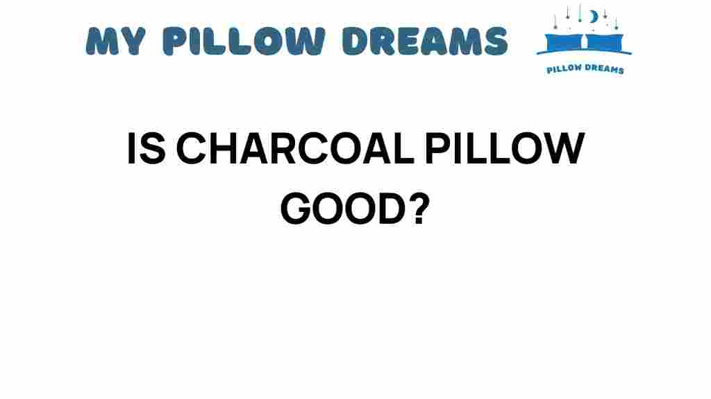 are-charcoal-pillows-good