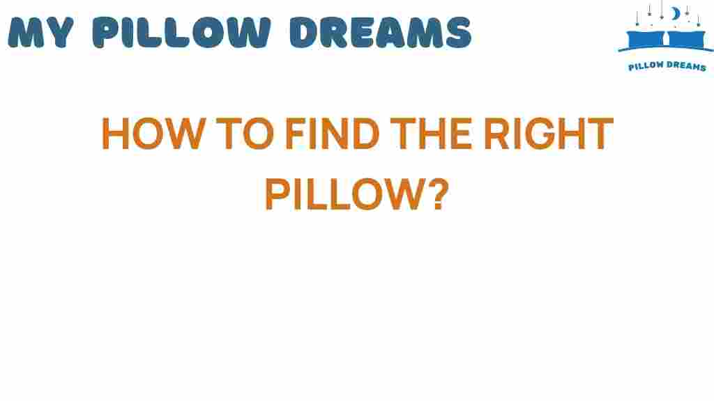 how-to-find-the-right-pillow