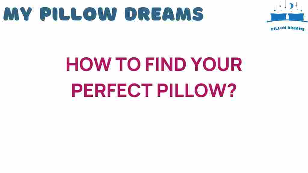 find-perfect-pillow