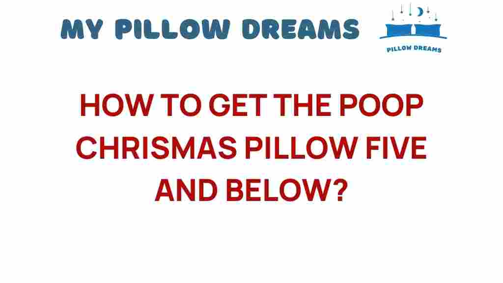 poop-christmas-pillow-five-below