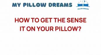 Unlock the Secret to Getting the Scent It on Your Pillow