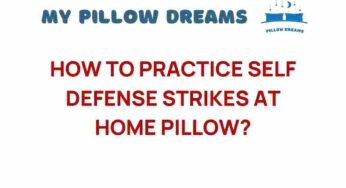 Mastering Self-Defense Strikes: Transform Your Pillow into a Training Tool