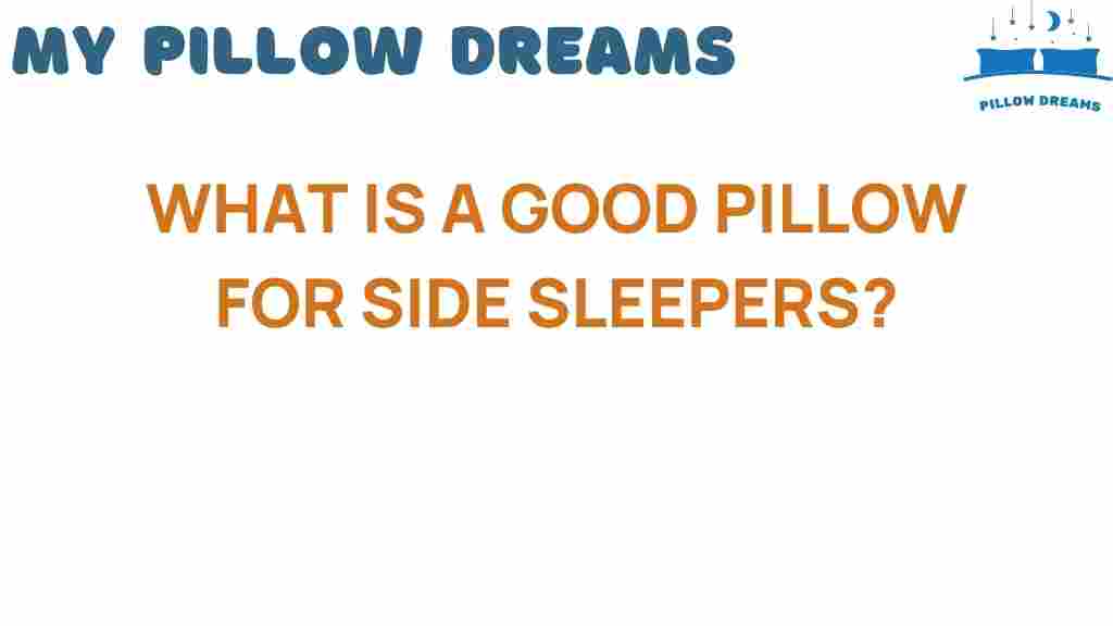 best-pillow-side-sleepers