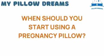 When Should You Start Using a Pregnancy Pillow for Best Comfort?
